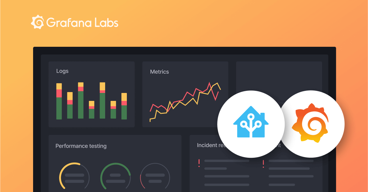 Home Assistant simulated monitoring dashboard example